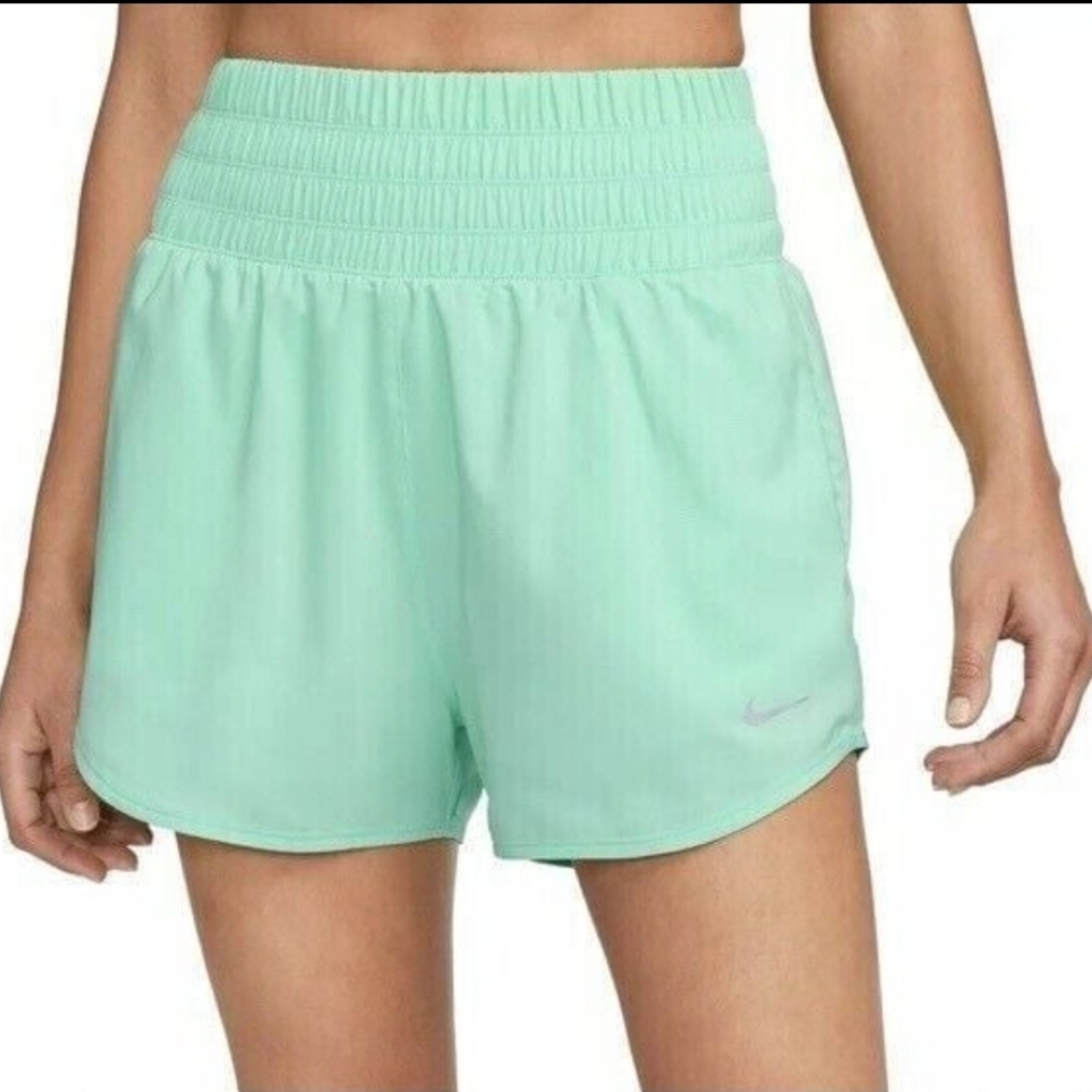 Nike One DX6642-349 Womens Dri-FIT Ultra High-Waisted Brief-Lined Shorts XS NWT!